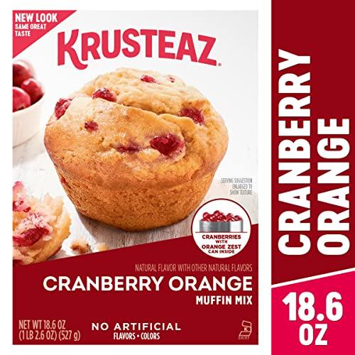 Krusteaz Krusteaz Cranberry Orange Muffin Mix, 18.6 OZ (Pack of 2)