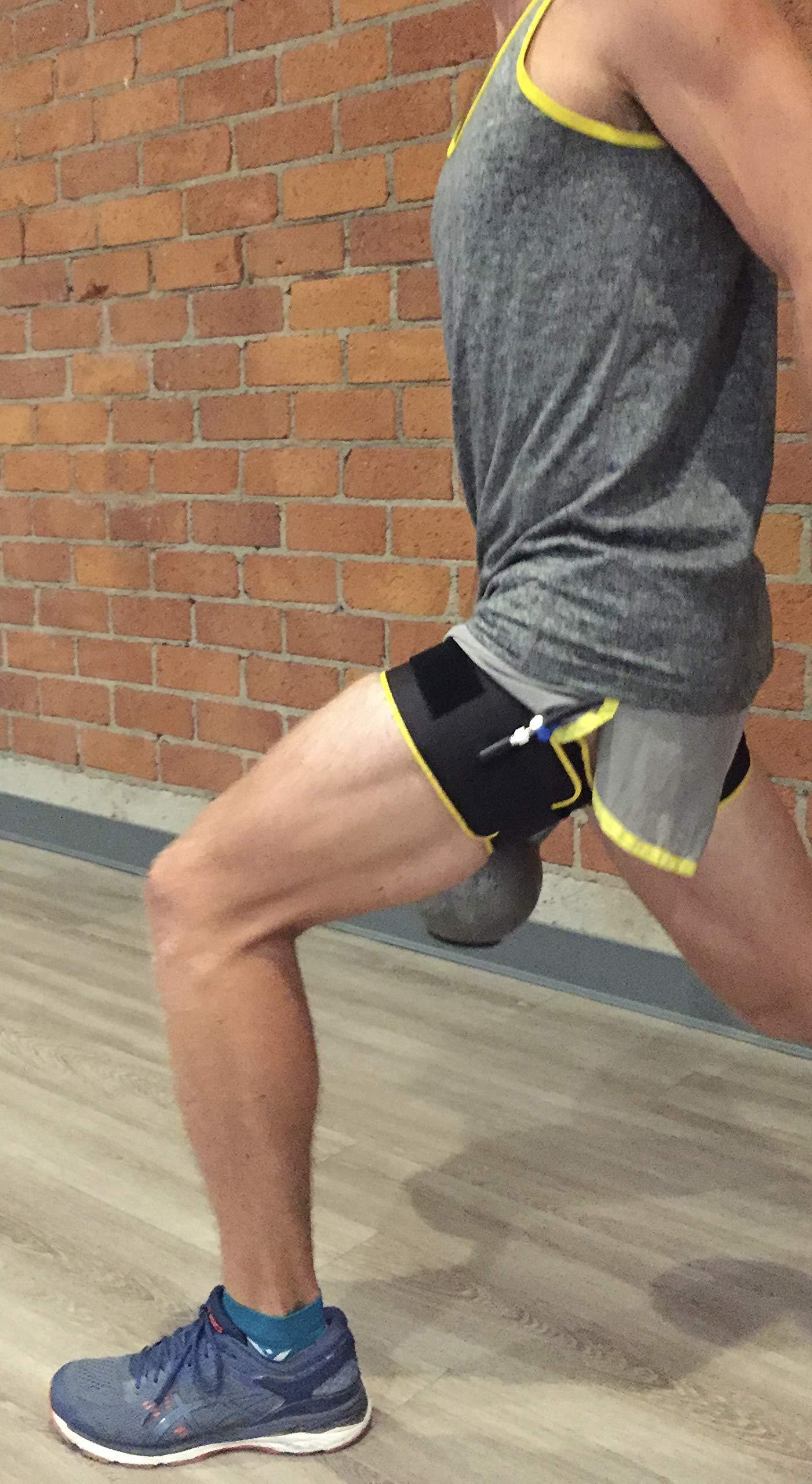 BFR Therapy Blood Flow Restriction Cuffs (BFR) Training Therapy Occlusion Restriction Cuffs with mmHg Monitor and Pump