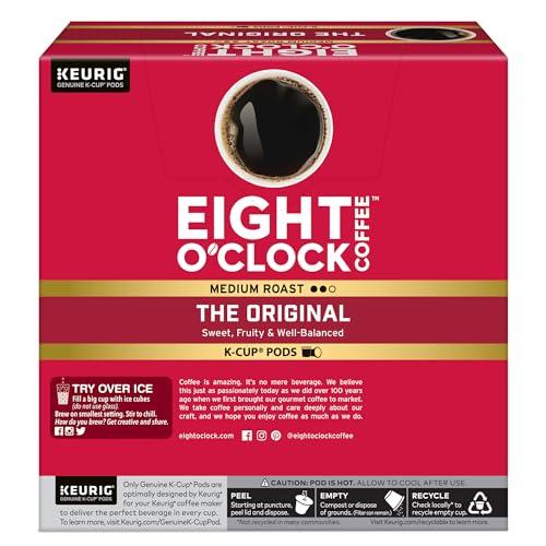 Eight O'Clock Coffee Eight O'Clock Coffee The Original, Keurig Single Serve K-Cup Pods, Medium Roast, 32 Count