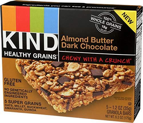 KIND KIND Healthy Grains Almond Butter Dark Chocolate, 6.2 Oz