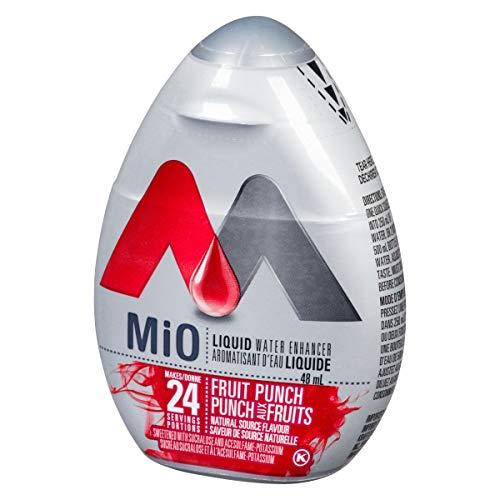 Mio MiO Fruit Punch Liquid Water Enhancer, 48ml/1.62oz,(Imported from Canada)
