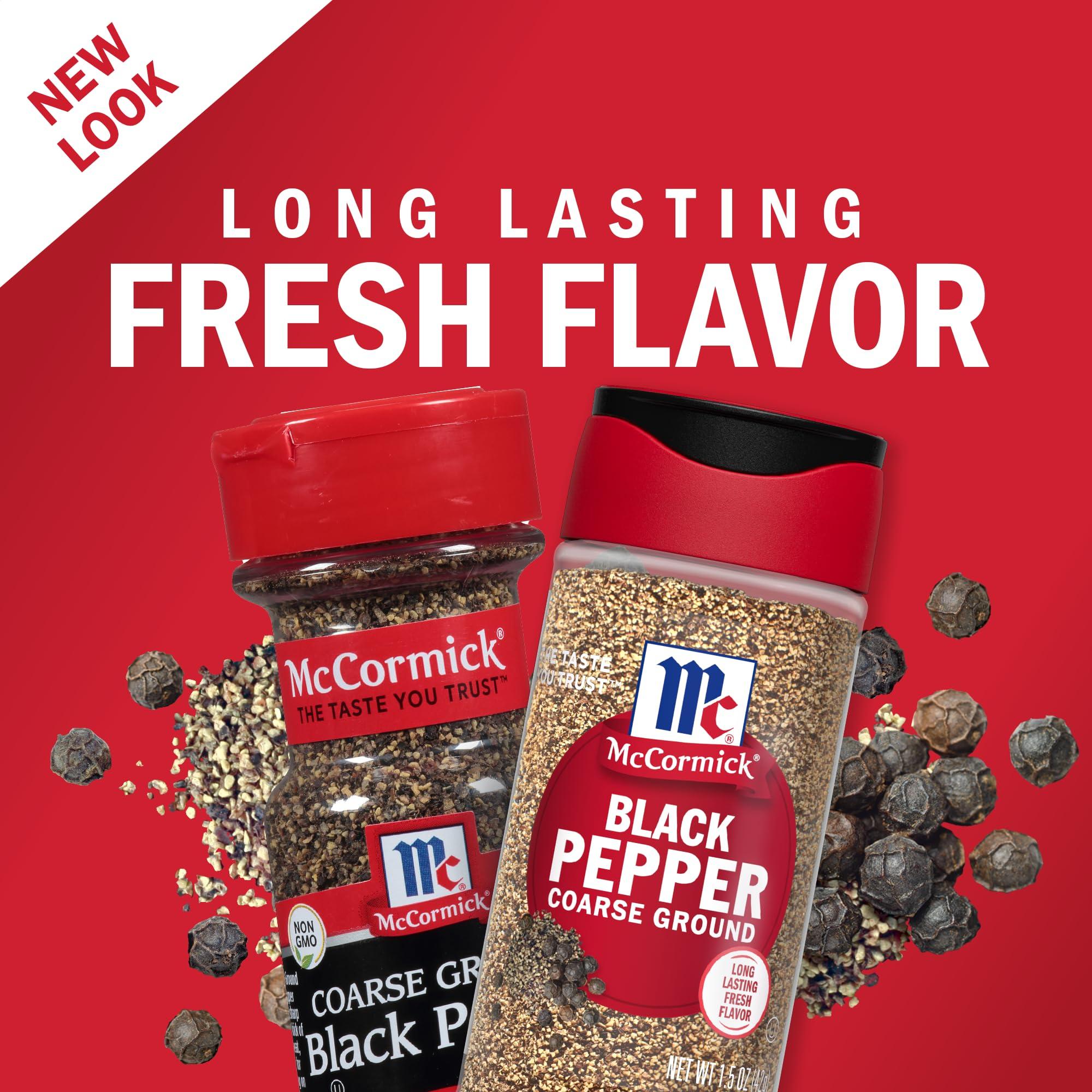 McCormick McCormick Coarse Ground Black Pepper, 1.5 Oz
