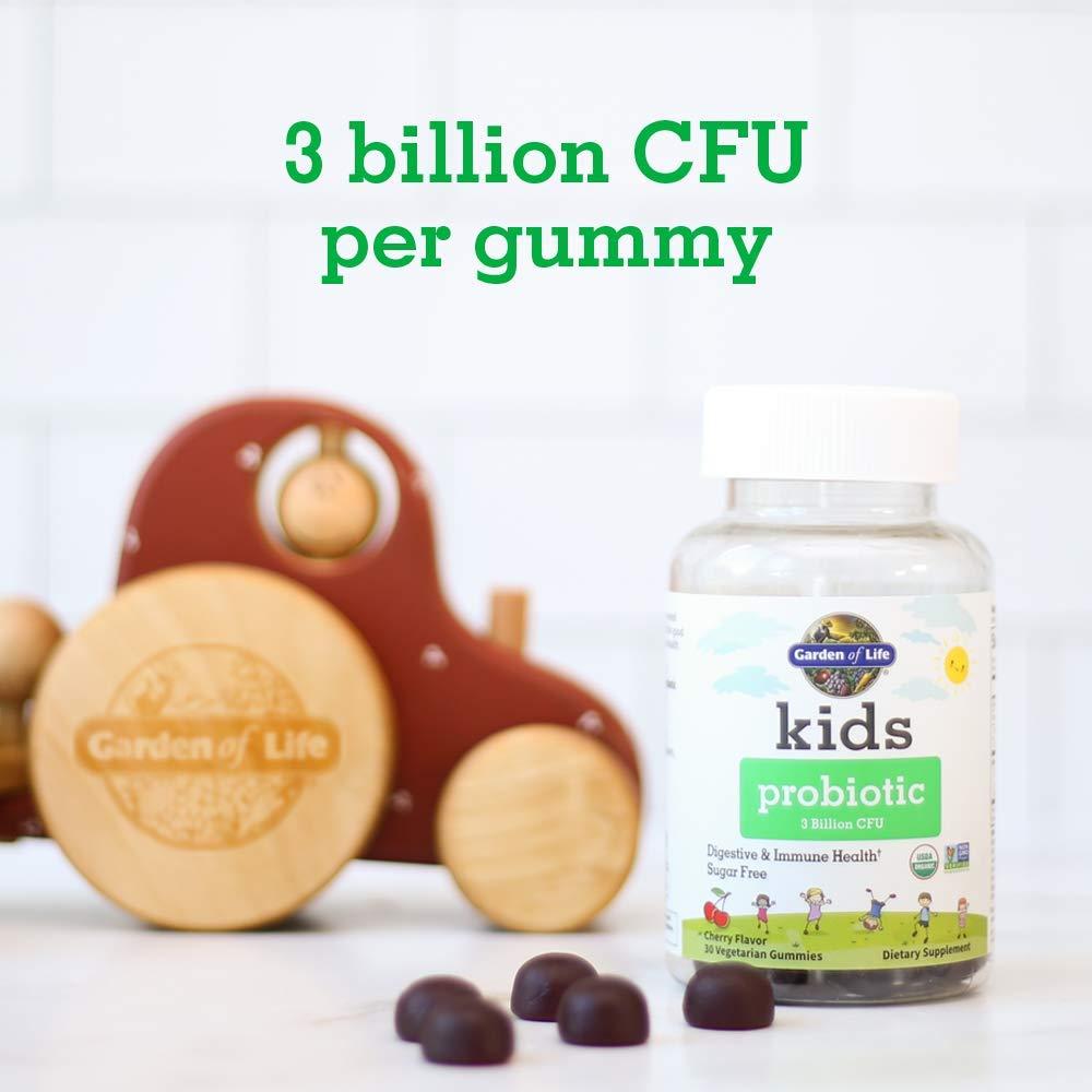 Garden of Life Garden of Life Kids Probiotics Gummies, Chewables - 3 Billion CFU, 5 Billion CFU, Sugar Free, Organic, Immune & Digestive Health