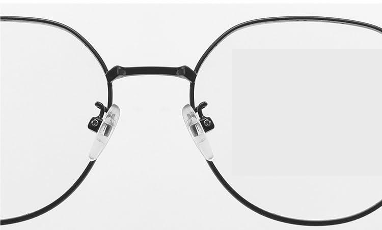 HDTVTV HDTVTV Oversized Computer Readers Blue Light Blocking Eyewear Reading Glasses Anti UV Round Unbreakable Flat Light Mirror (Color : Blue, Size : +150)