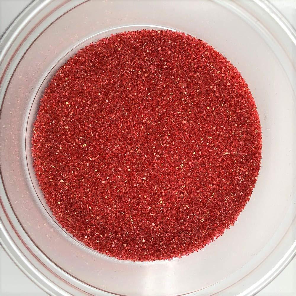 Kerry Sugar Sanding Red Bakery Topping Sprinkles colored sugar 1 pound