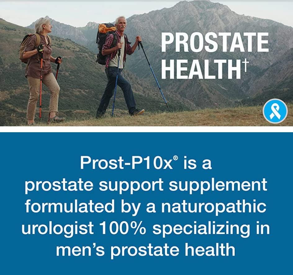 Prost-P10x Prost-P10x Advanced Prostate Health Supplement for Men, 10 Natural Ingredients, Saw Palmetto, Beta Sitosterol, Reduce Bathroom Trips & Urgency - 2 Month Supply