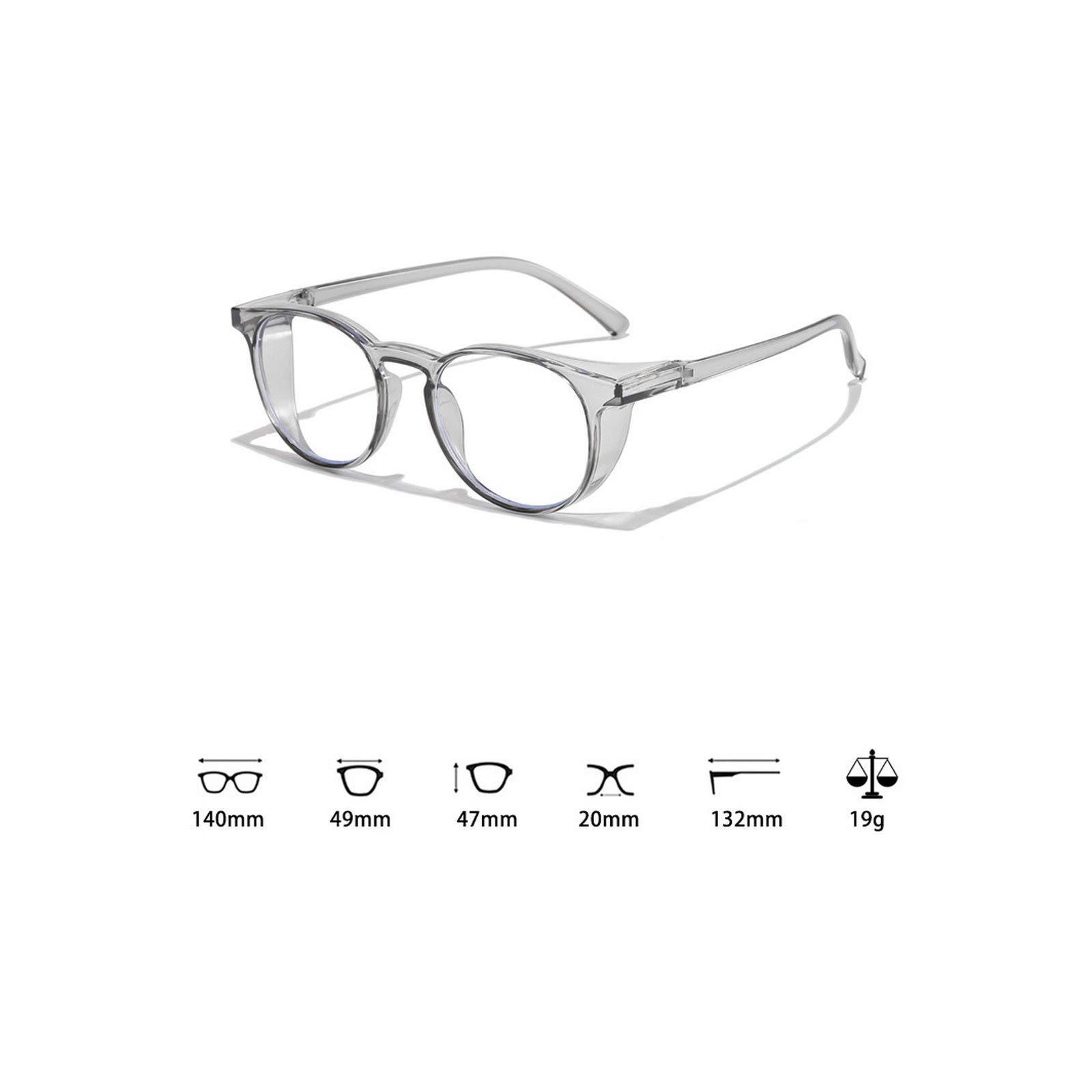 willochra Safety Bifocal Reading Glasses with Clear Lenses, Blue Light Blocking Glasses for Women, UV400 protective eyewear (pink, 1.0)