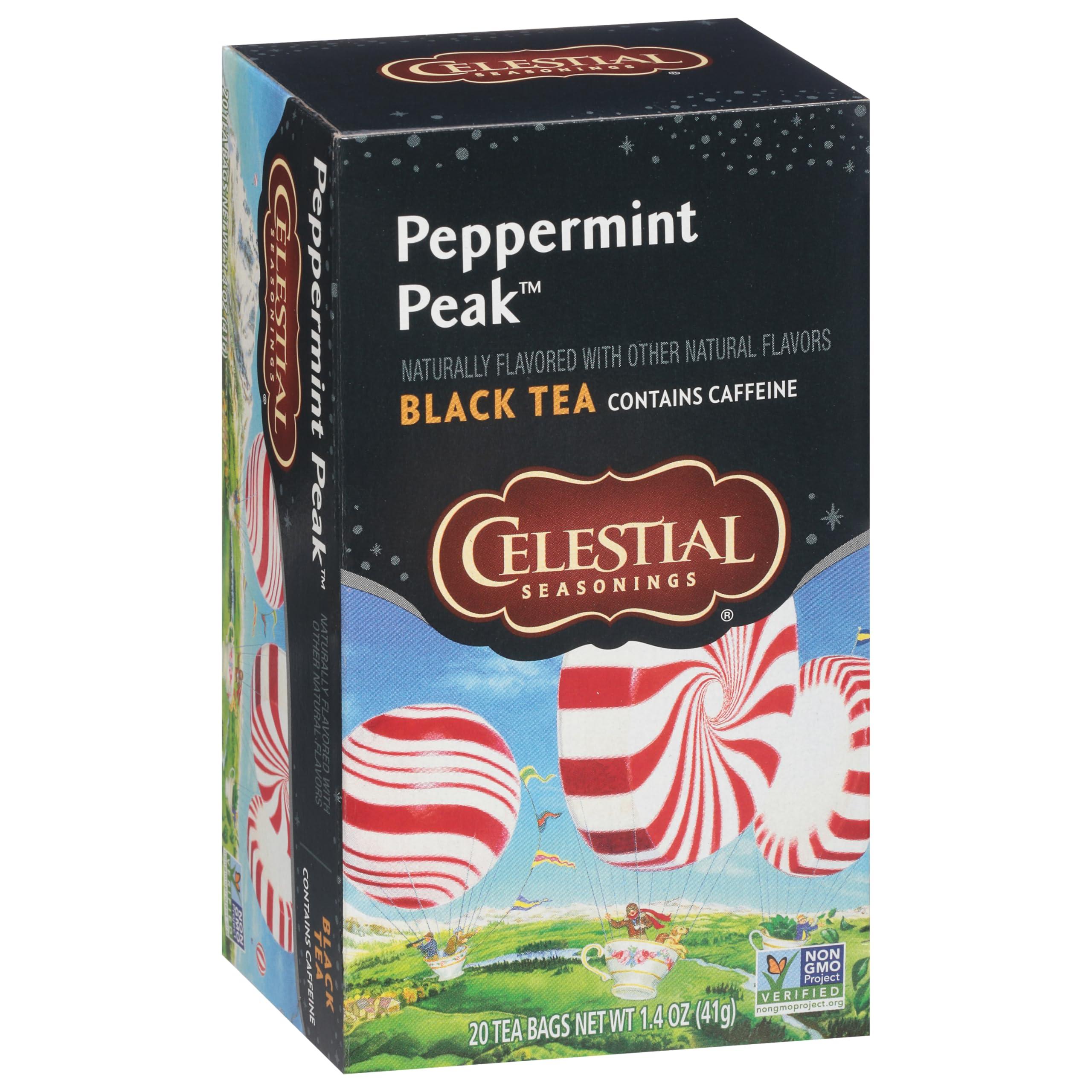 Celestial Seasonings Celestial Seasonings Peppermint Peak Black Tea, 20 Tea Bags