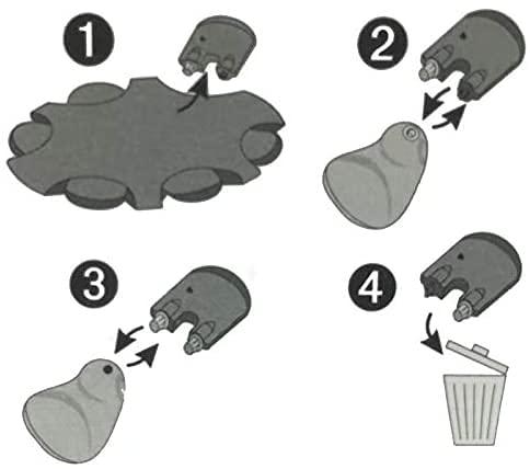 TYRDAN Prowax MiniFit for Oticon Hearing Aid Filters oticon ProWax Replacement Cerumen Stop Suitable for Oticon RITE RIC Hearing Aid(4PACKS)