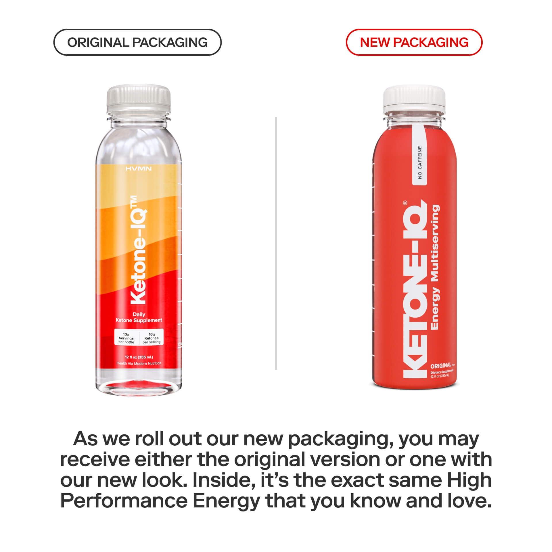 H.V.M.N. Ketone-IQ - Get Your Fuel from Ketones. No Sugar, No Salt, No Caffeine. 30 Servings of Drinkable, to Rapidly Elevate Ketone Levels. New & Improved Formulation!