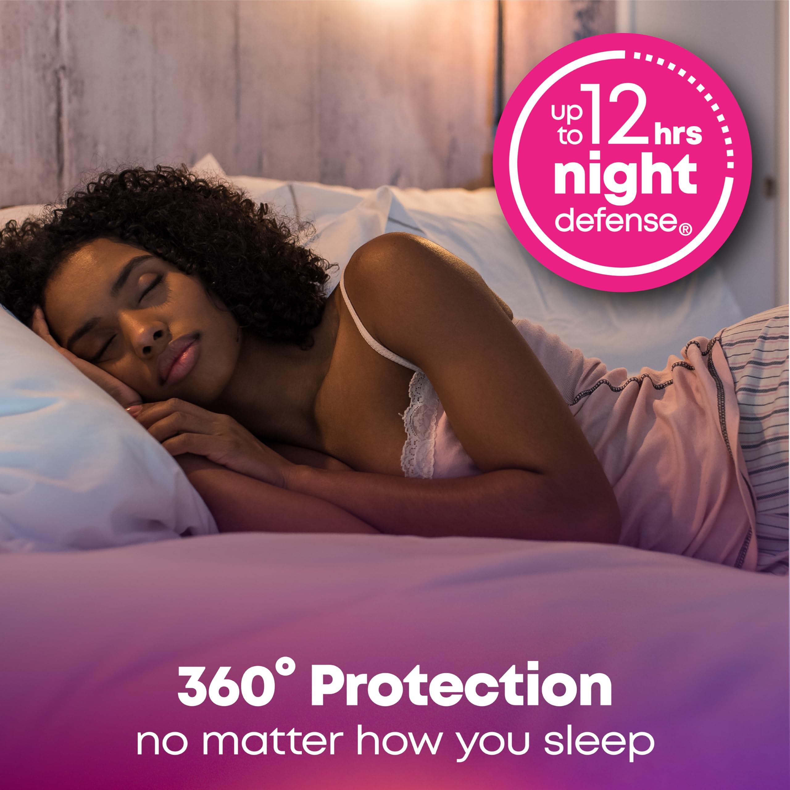 U by Kotex U by Kotex Balance Ultra Thin Overnight Pads with Wings, 114 Count (3 Packs of 38) (Packaging May Vary)