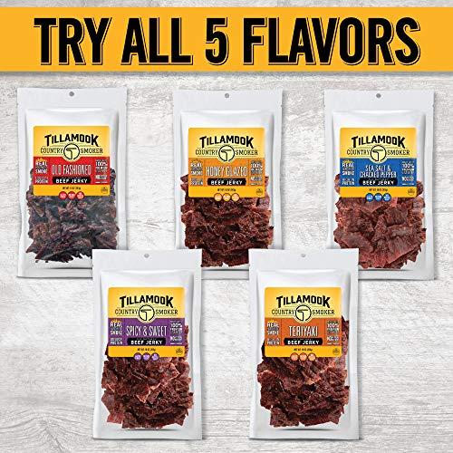 TILLAMOOK COUNTRY SMOKER Tillamook Country Smoker Real Hardwood Smoked Beef Jerky, Teriyaki, 10 Ounce