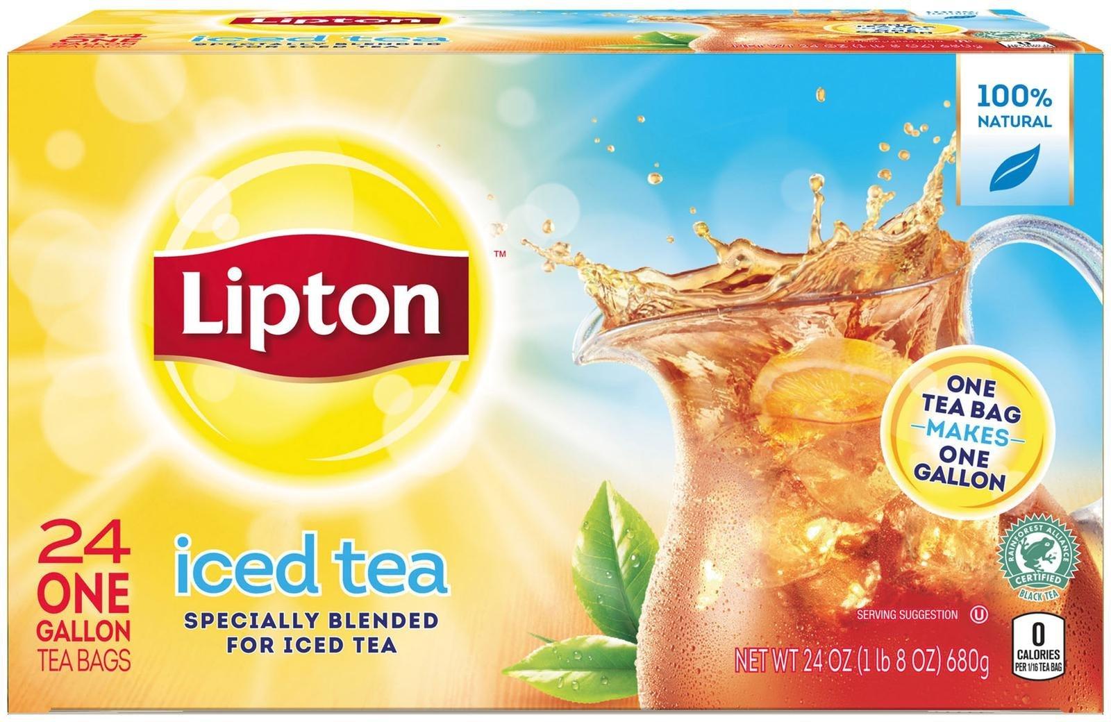 Lipton Lipton Gallon Size Tea Bags - Iced Tea Brew - 1 oz - 24 Count
