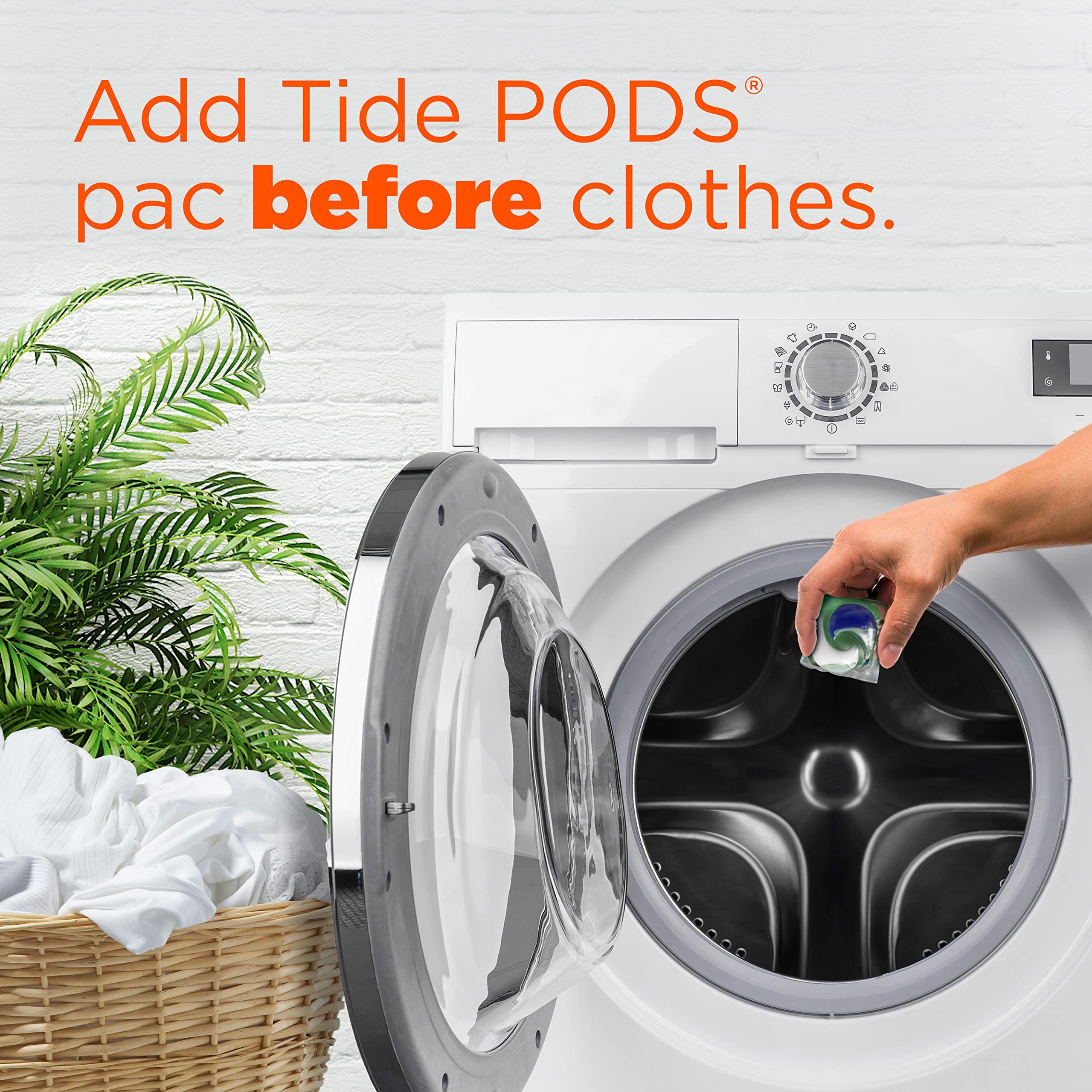 Tide Tide Ultra OXI Power PODS with Odor Eliminators Laundry Detergent Pacs, 48 Count, For Visible and Invisible Dirt