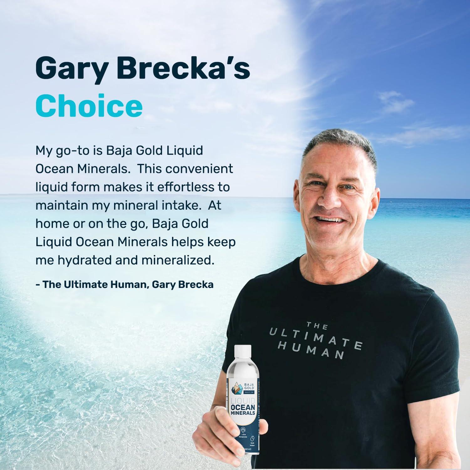 Baja Gold Baja Gold Liquid Ocean Minerals, 12 Fl. Oz. Refill