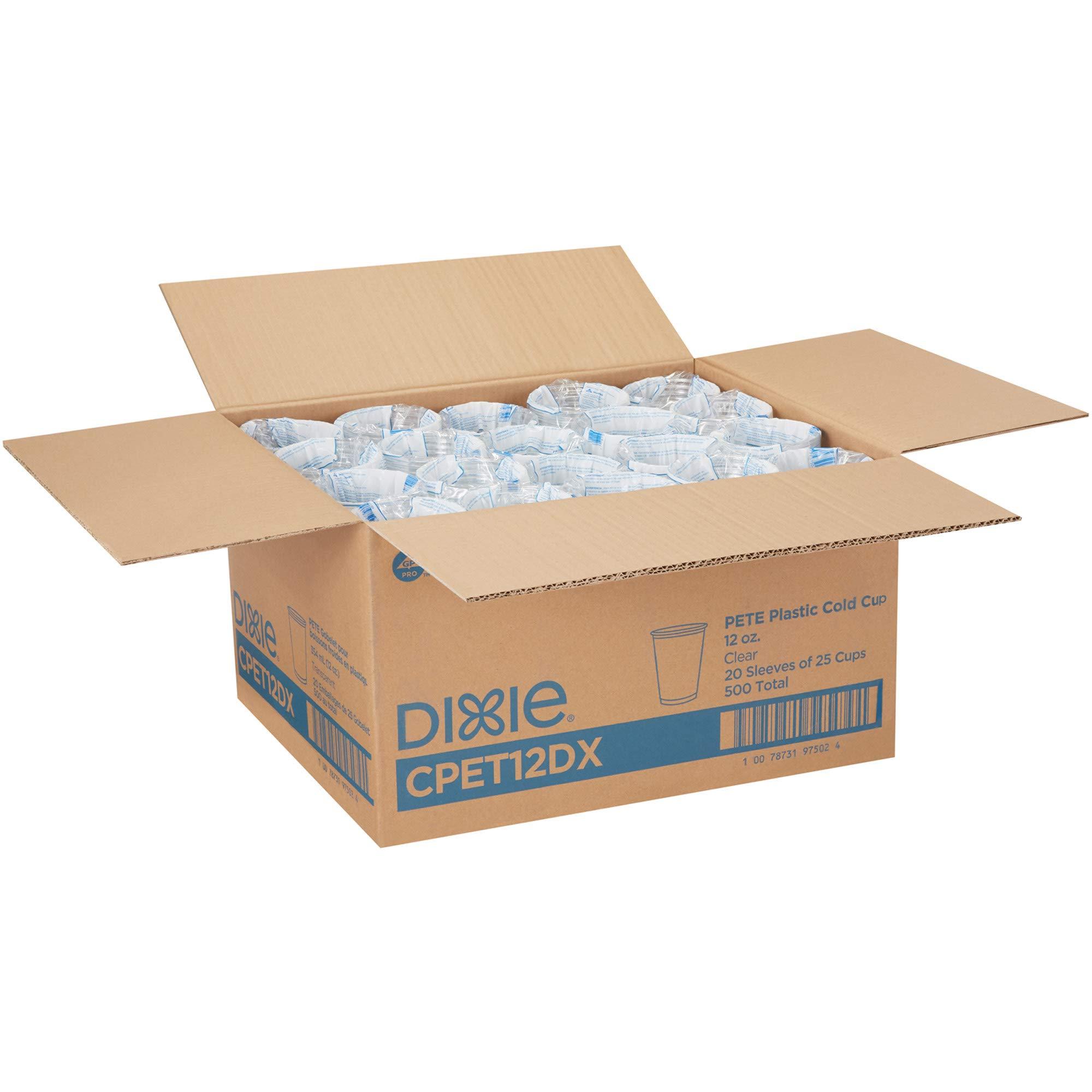 Dixie Dixie Clear Plastic Cold Cup, 12 fl oz