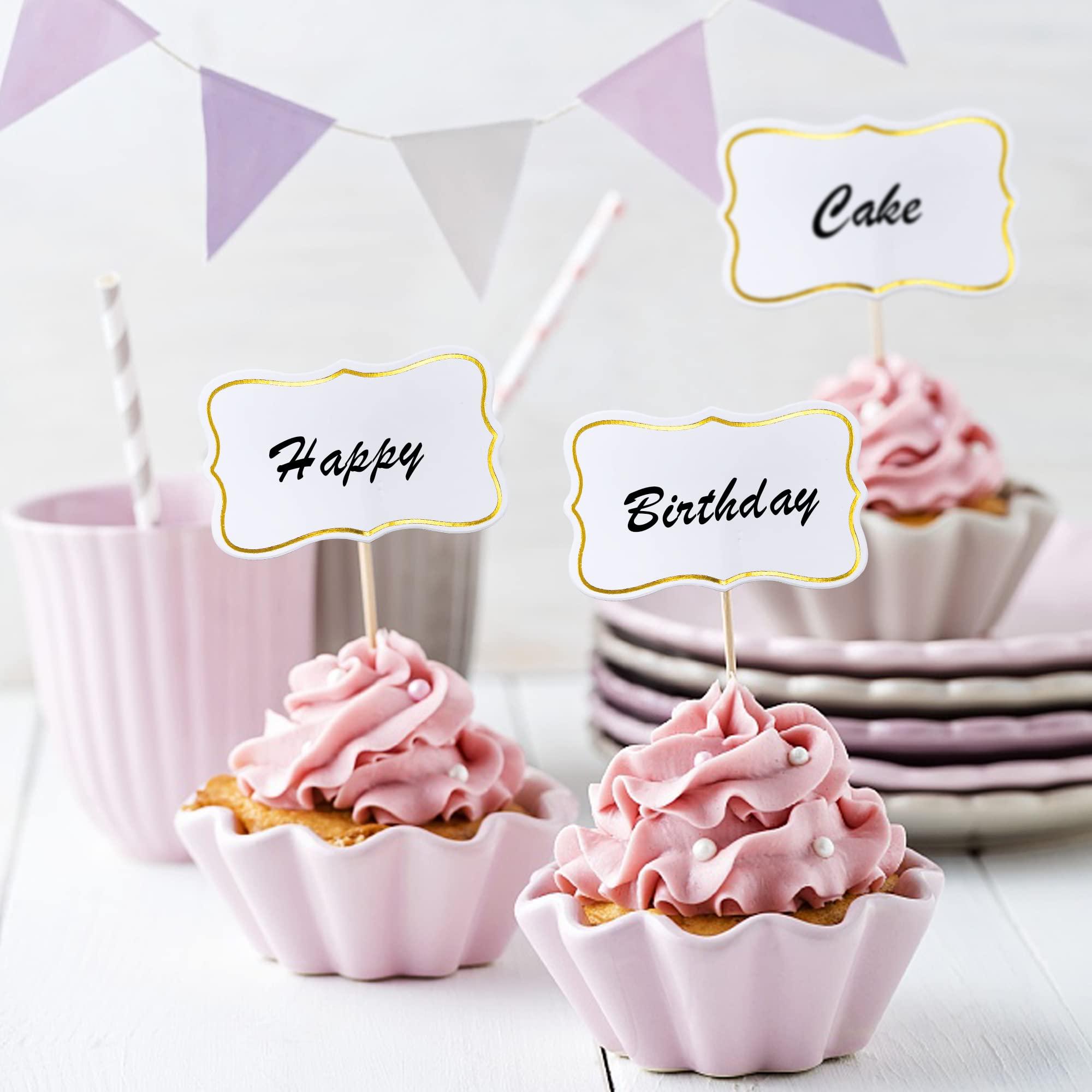RASSLISA 56 PCS White Cheese Markers Cake Topper Toothpick Cupcake Toppers for Charcuterie Board Buffet Labels Blank Toothpick Flags Appetizer Signs Cupcake Toppers Picks for Charcuterie Board Decorations