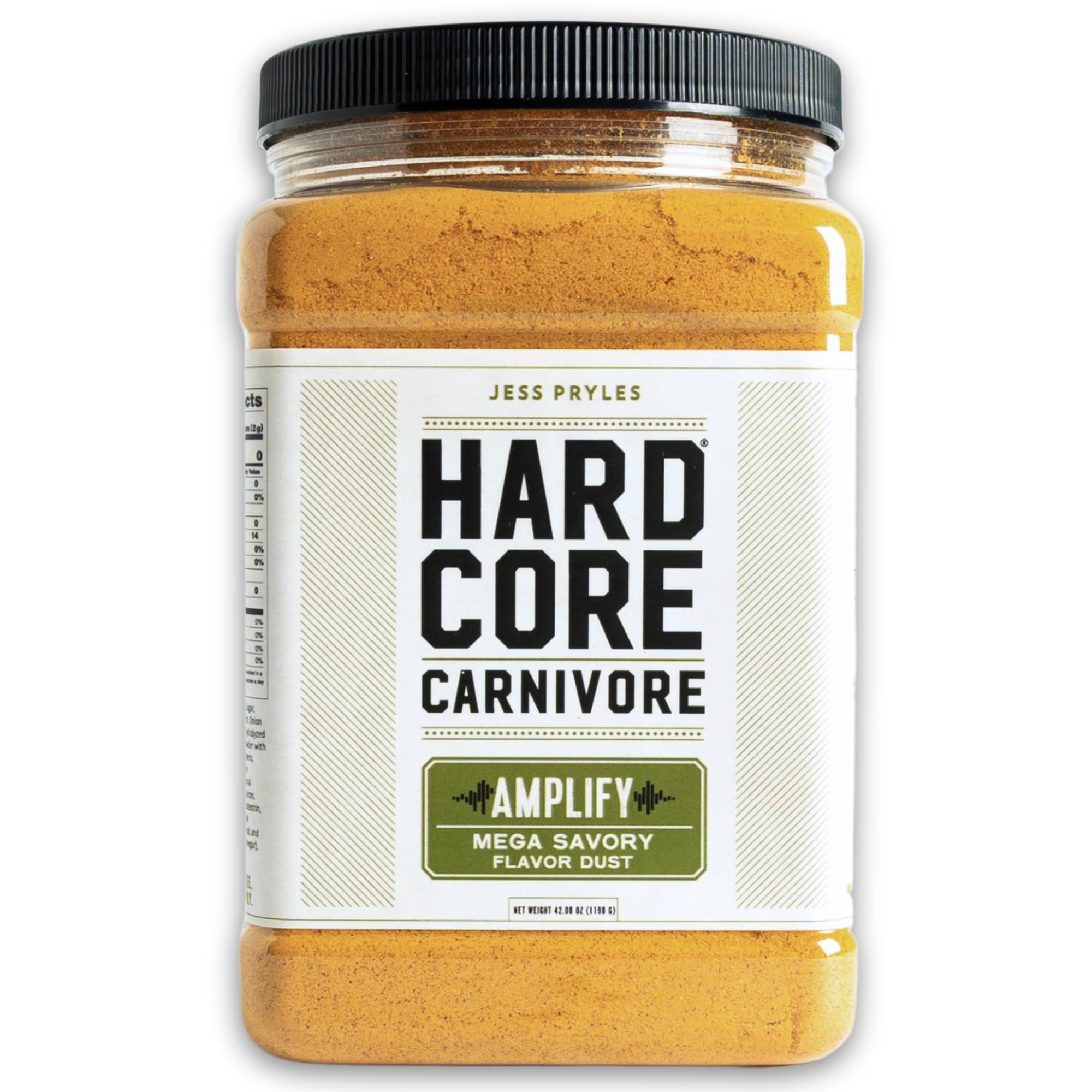 Hardcore Carnivore New Hardcore Carnivore Amplify Mega Savory Flavor Dust Seasoning (Mega Pack)