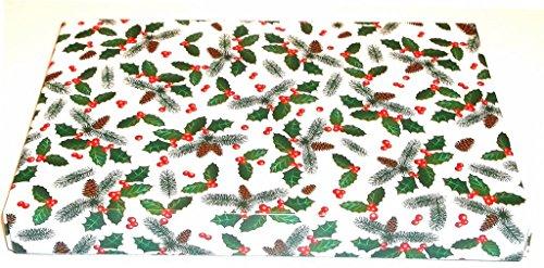 Scott's Cakes Scott's Cakes White Chocolate Peanut Butter Truffle Cream Filling Candies with Yellow Green Foils in a 1 Pound Holly Box