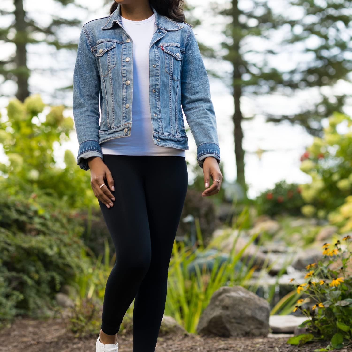 Rejuva Rejuva Womens 15-20 mmHg Graduated Compression Seamless Leggings