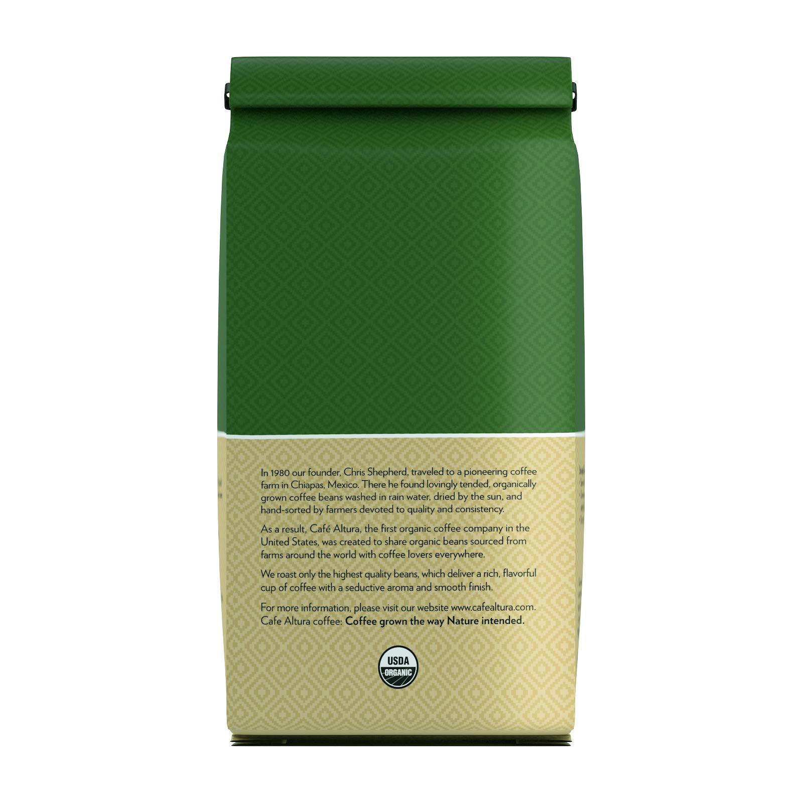 Cafe Altura Cafe Altura Organic Coffee, Whole Bean, French Roast, 10 oz (283 g)