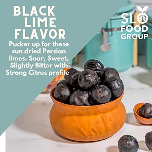 Slofoodgroup Slofoodgroup Black Limes, Dried Lime, Persian Lime, Loomi, Moddle Eastern Ingredients for Souring, 20LB