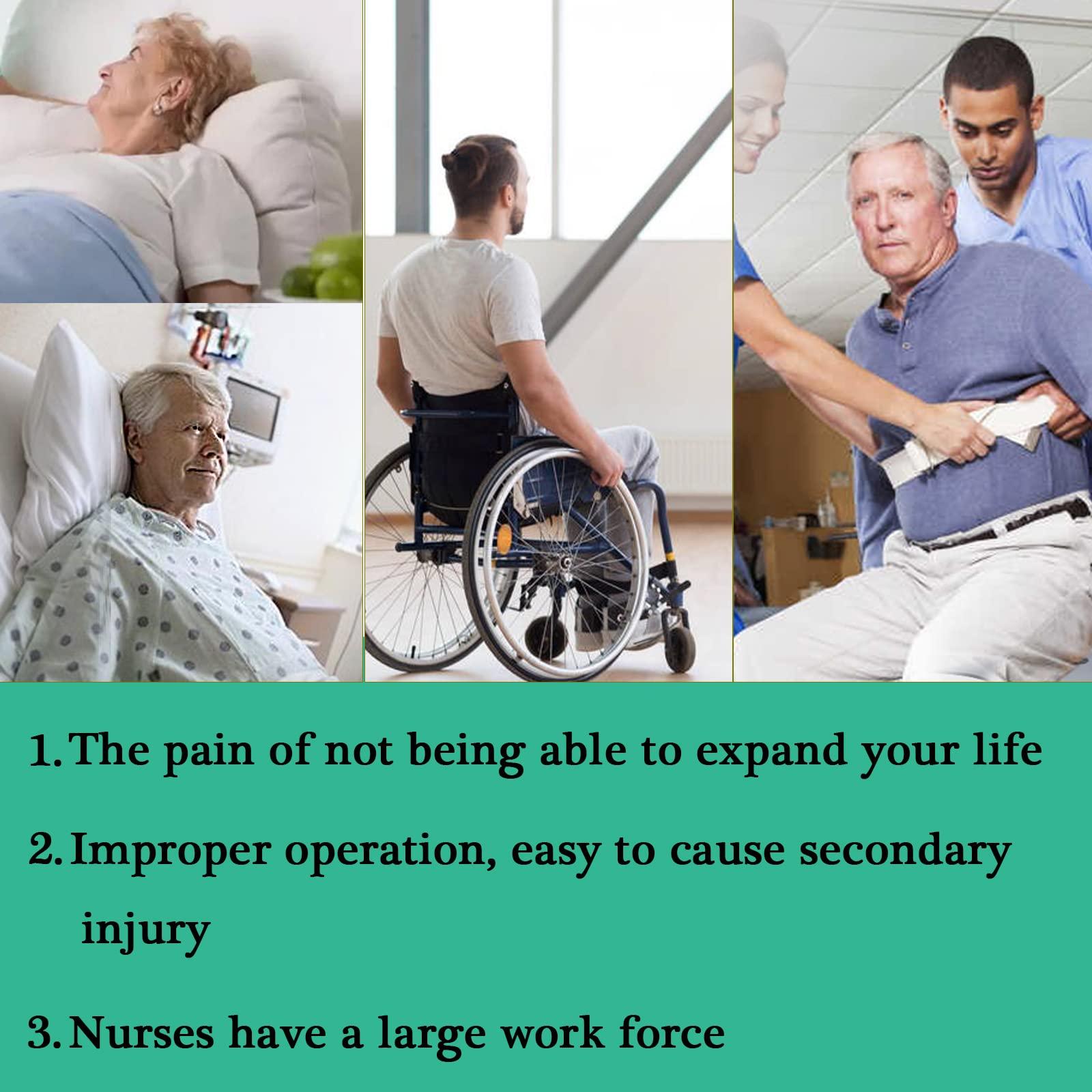 cerfess Transfer Board for Wheelchair User, Slide Board, Sliding Board to Wheelchair Transfer, Sliding Disk for Transfer Wheelchair(No-Lift Transfer System for Disabled, Patient) (White)