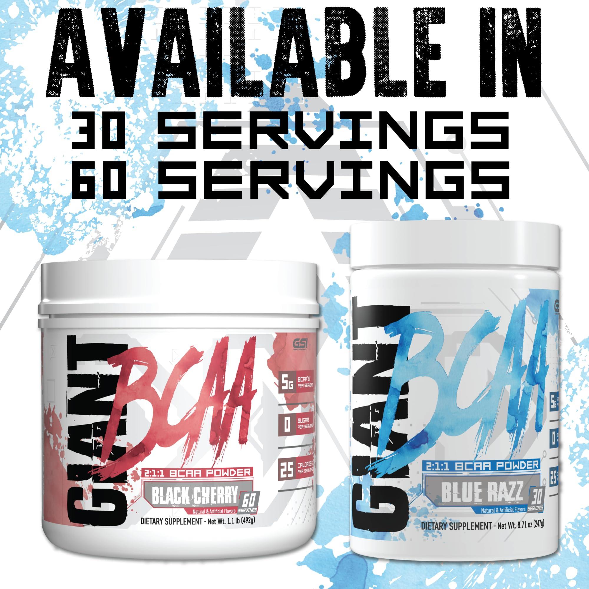 Giant Performance Giant Performance Edge BCAA - 60 Servings (Black Cherry)