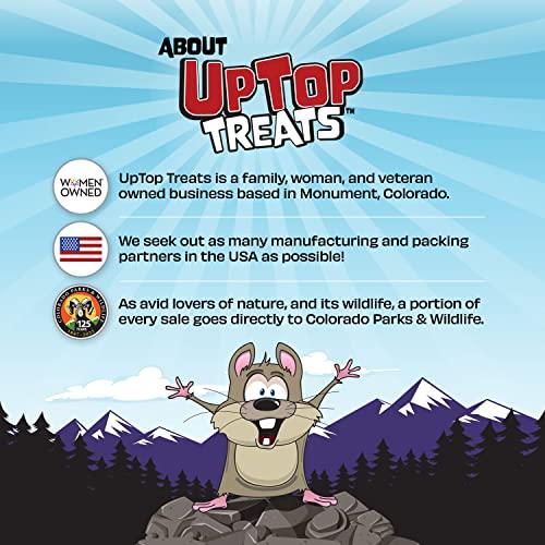 UpTop Treats Strawberry POP ROCKS® Candy | Includes 4 Individual Packs of Strawberry Flavored Mini Rock Popping Candies