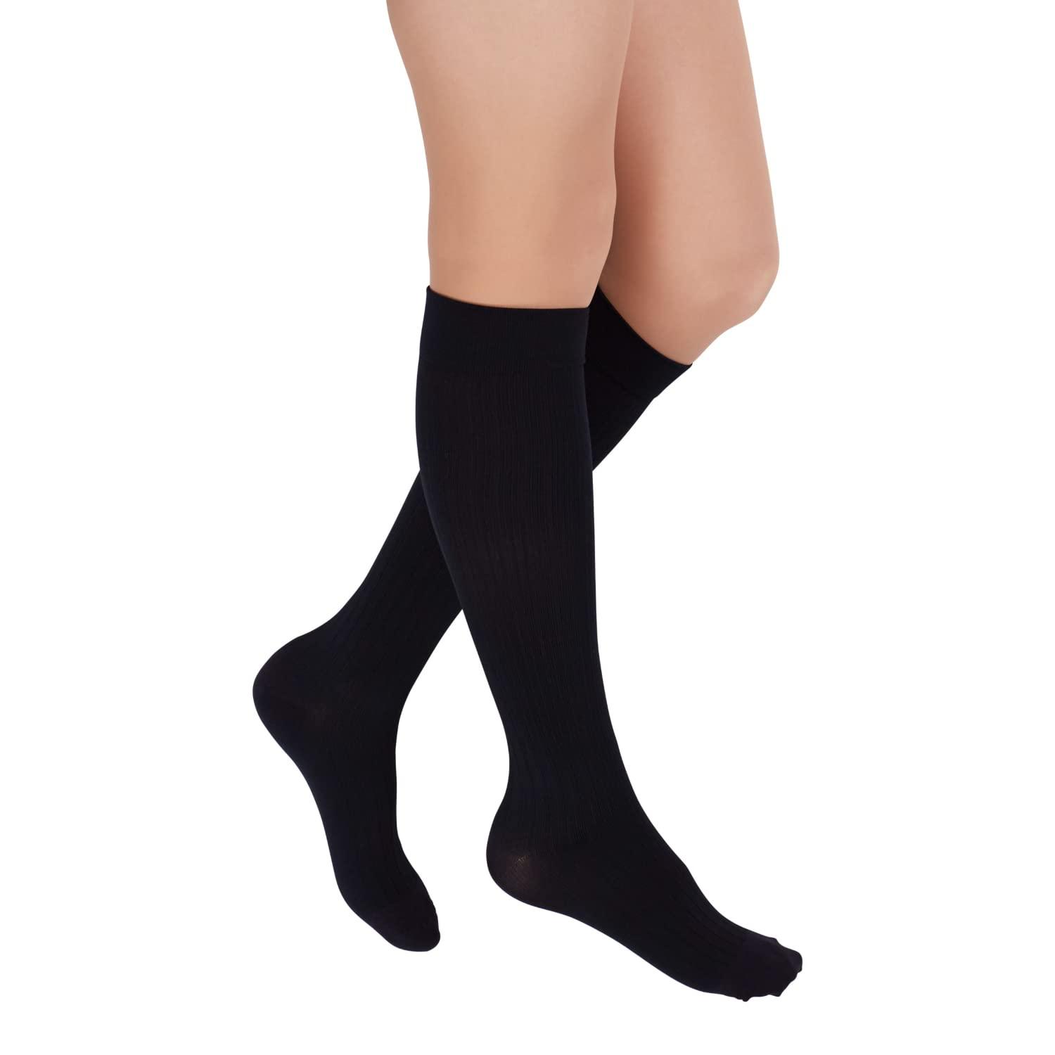 Rejuva Rejuva Freedom 15-20 mmHg Knee High Compression Socks Men & Women Long Socks
