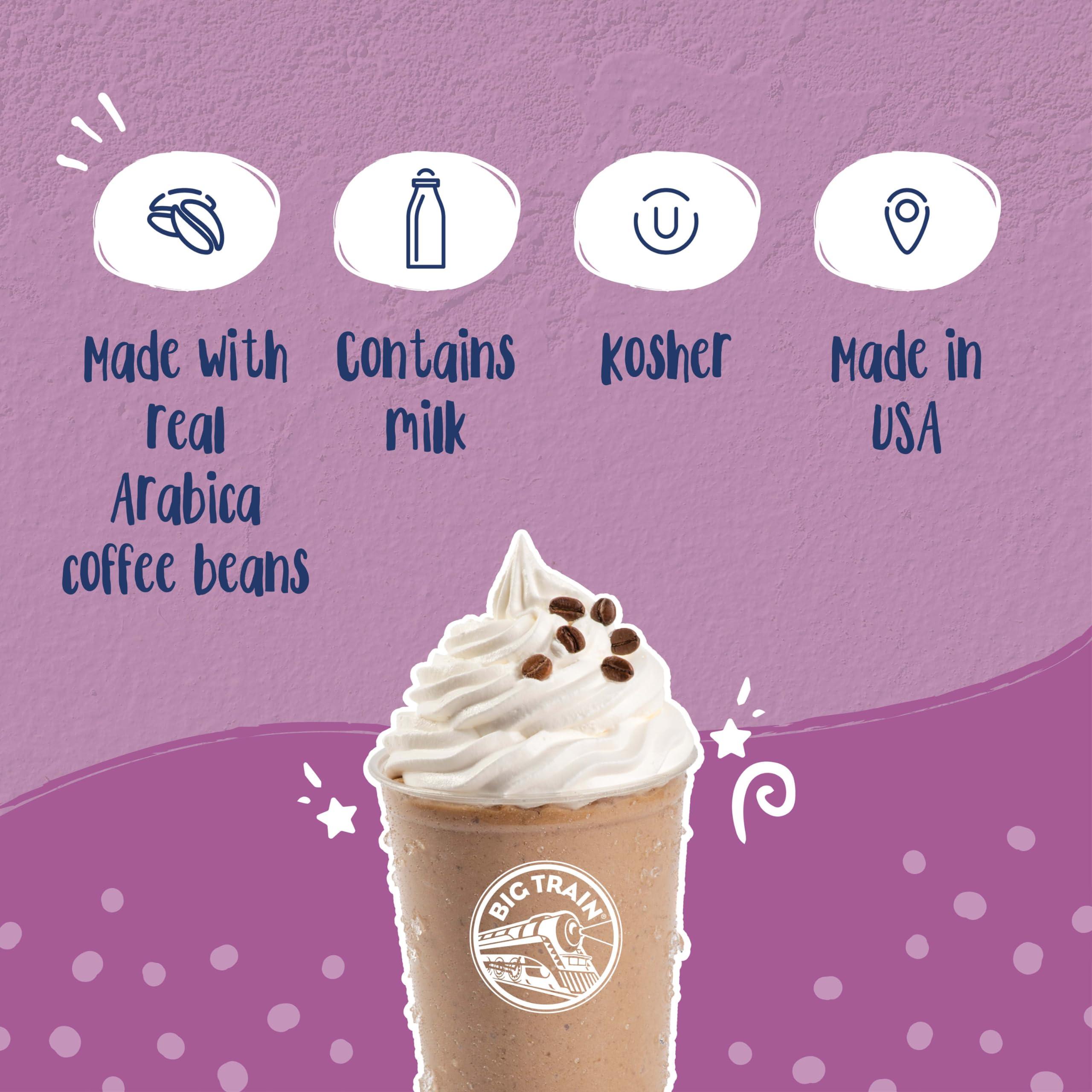 Big Train Big Train Blended Ice Coffee, Vanilla Latte, 3.5 Pound, Powdered Instant Coffee Drink Mix, Serve Hot or Cold, Makes Blended Frappe Drinks