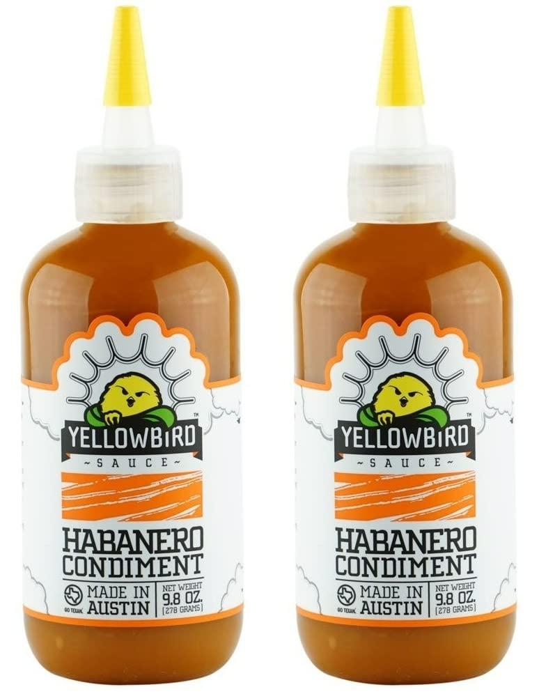 Yellowbird Foods Yellowbird Habanero Condiment Sauce 9 oz (Pack of 2)