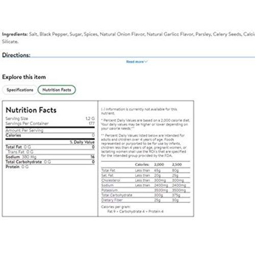Morton's Morton Nature's Seasons Seasoning Blend, 7.5 Oz (12 Pack)
