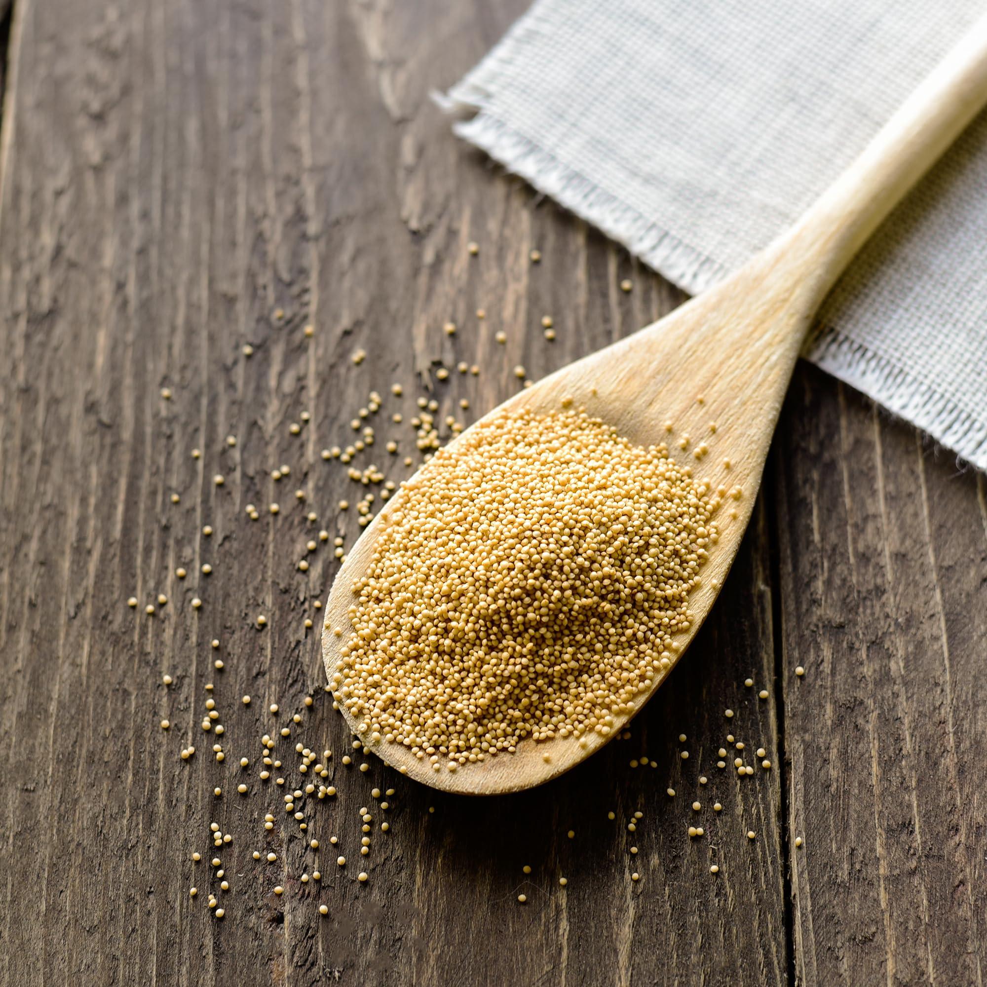 BIRCH & MEADOW Birch & Meadow Whole Amaranth Grains, 3 lb, Non-GMO, Soups & Salads, Complete Protein