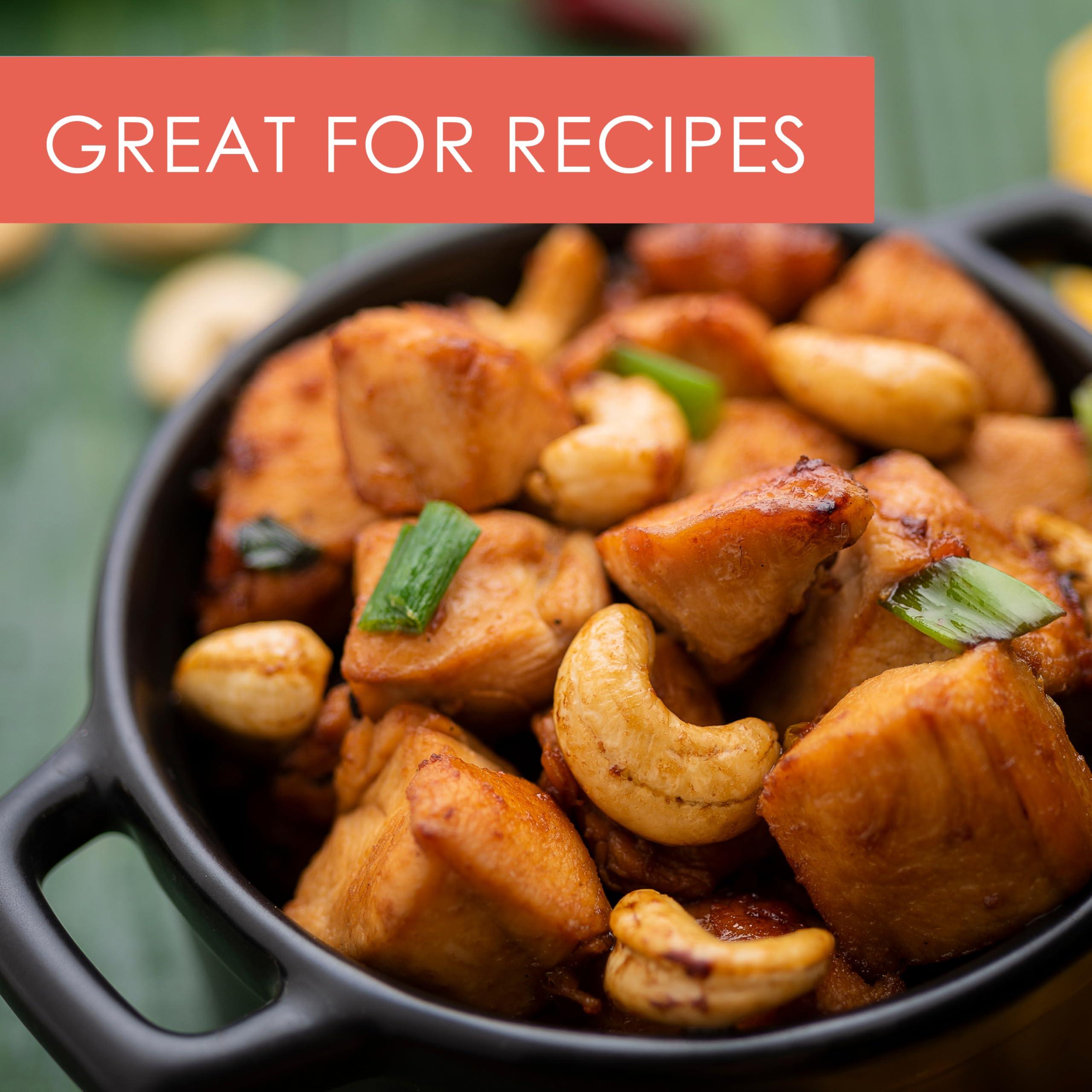 Jaybee\'s Premium Raw Whole Cashew Nuts 5 Pounds | Natural Unsalted Whole Cashew Nuts | Healthy Vegan & Keto Snack, Gluten-Free, Oil-Free | Bulk Resealable Bag for Snacking, Cooking & Baking | Jaybee\'s