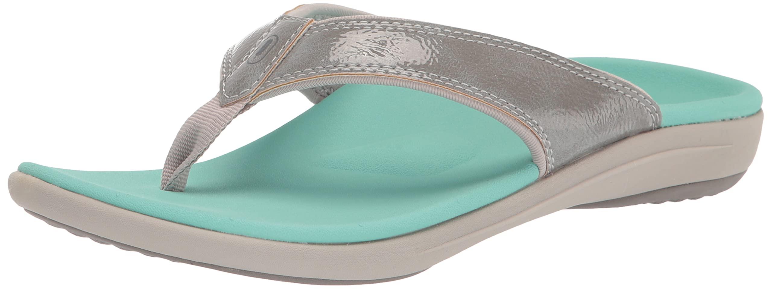 REVITALIGN REVITALIGN Women\'s Yumi Orthotic Sandal Grey 12 Wide