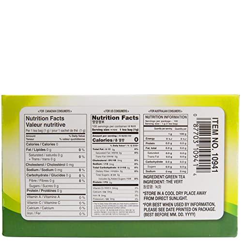 Surasang Surasang Green Tea, Simple and Classic Green Tea, 100 teabags