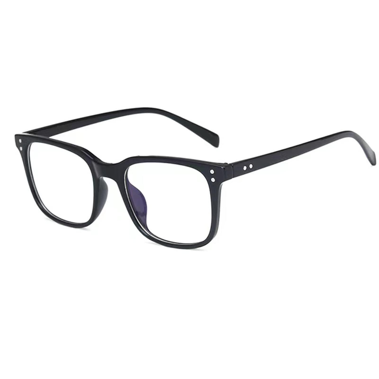 Jcerki Jcerki Myopia glasses -0.50 nearsighted Distance glasses Black Frame Unisex glasses