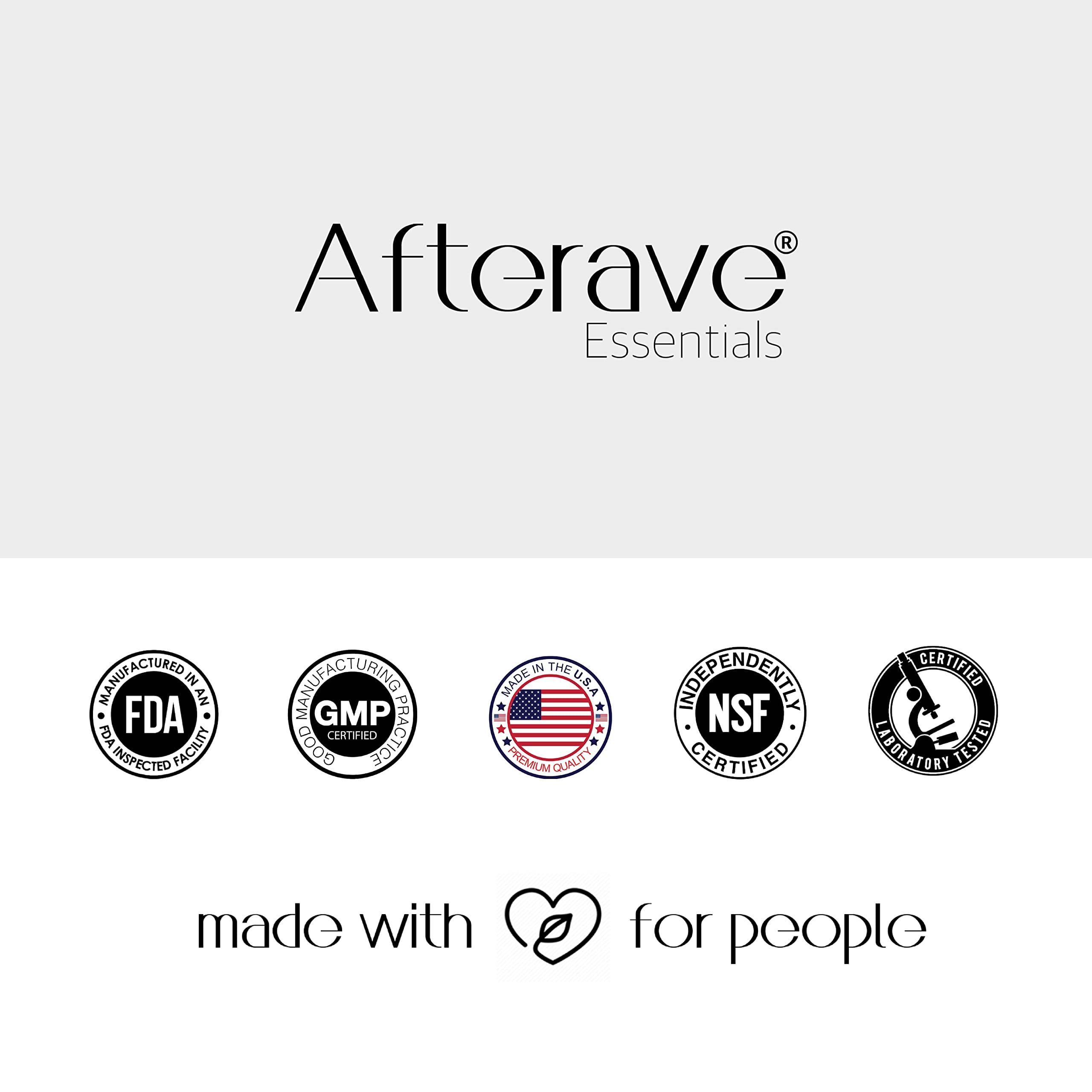 Afterave Essentials HairBeyond Advanced Hair Growth Formula, Improves Follicle & Scalp Strength For Stronger Growth, Hair Loss Protection, Vitamin A, C, E, B Complex Saw Palmetto Silica Zinc Calcium Niacin Thiamin Biotin