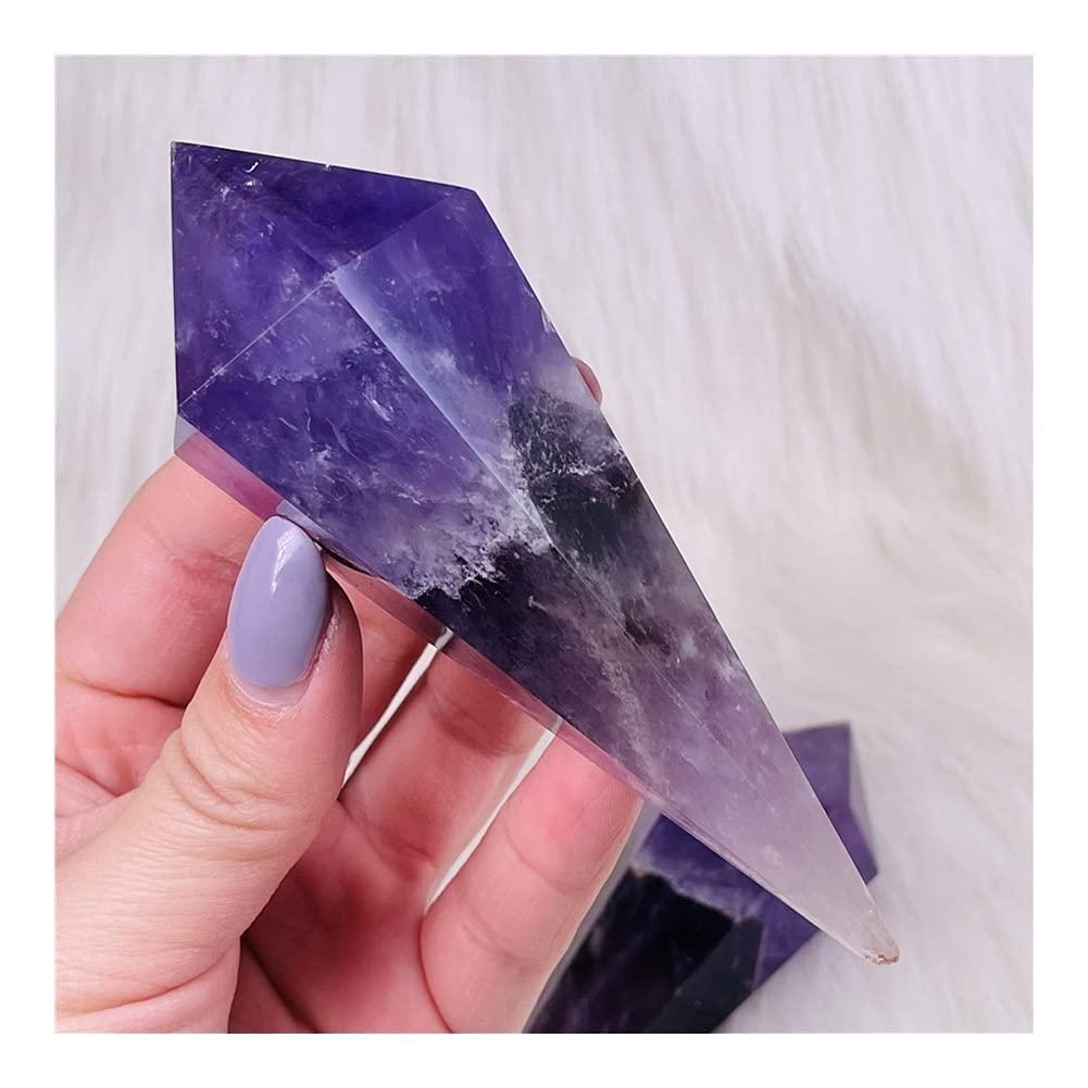 WGPHD WGPHD Health & Household Natural Dream Amethyst Quartz Crystal Specimen Scepter Super Power Spirit Healing Gemstone Energy