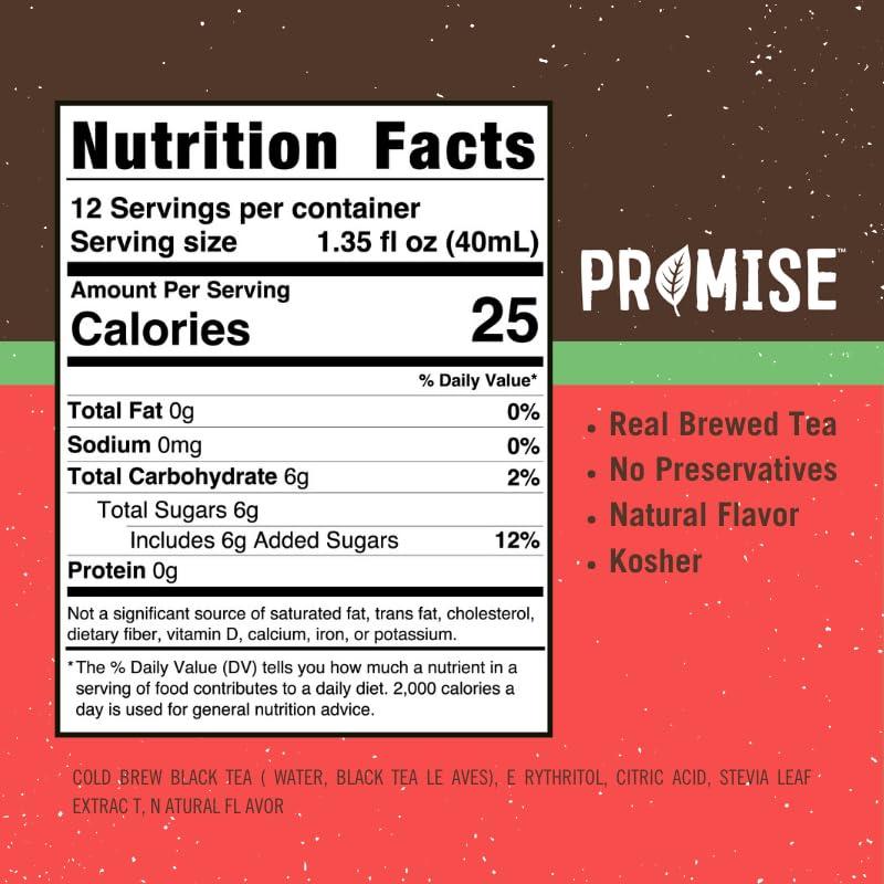 Java House Promise Tea Single Serve Liquid Tea Concentrate Pods by Java House, Peel and Pour (Pack of 12, Hibiscus)