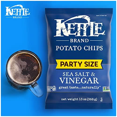 Kettle Brand Kettle Brand Potato Chips Sea Salt & Vinegar Kettle Chips, 13 Oz