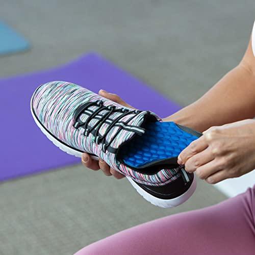 Copper Fit Copper Fit Women\'s Zen Step Comfort Insole, 1 Pair of Size 6-10, Pack of 1 Blue