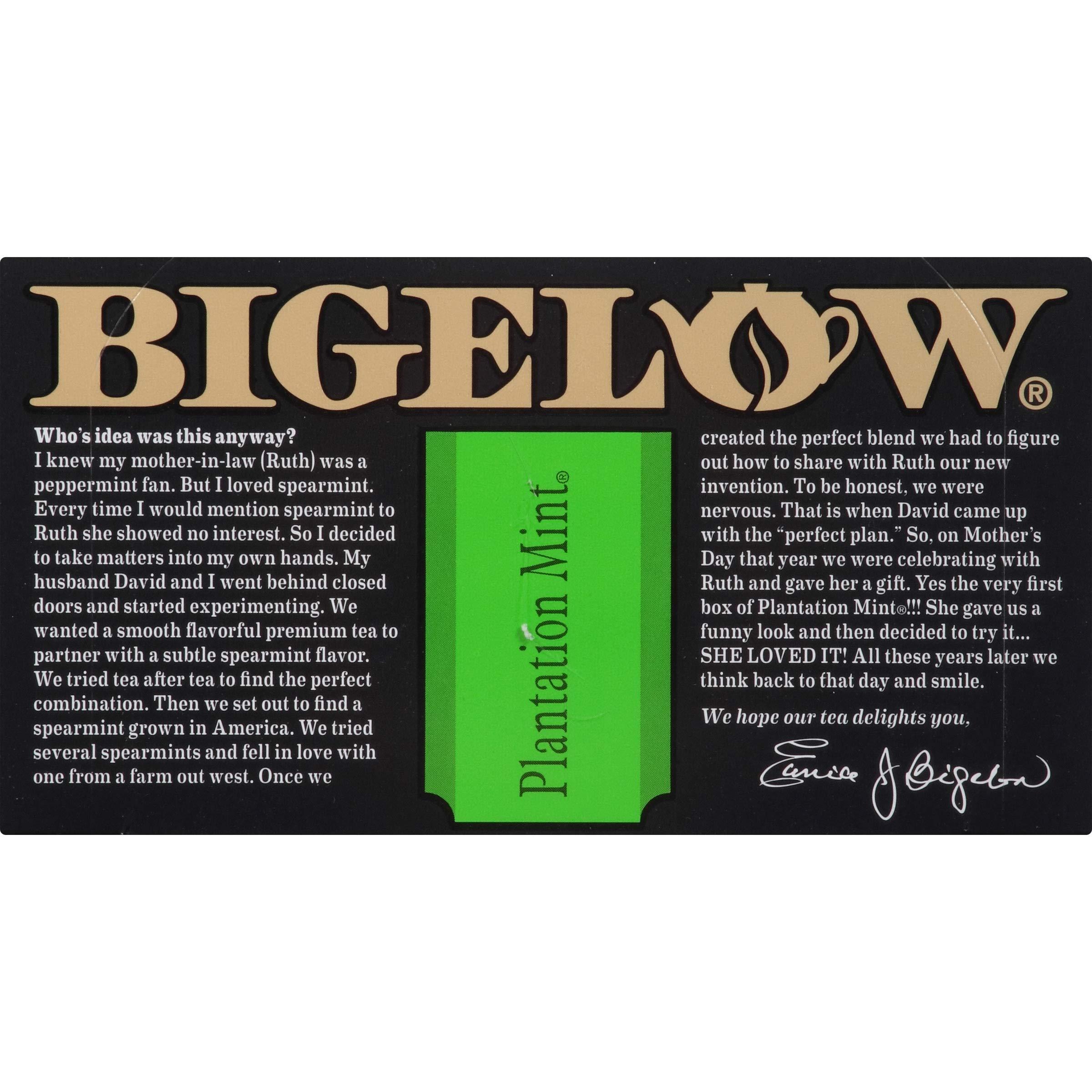 Bigelow Tea Bigelow Tea Perfectly Mint Black Tea (Pack of 6) and Mint Medley Herbal Tea (Pack of 6)
