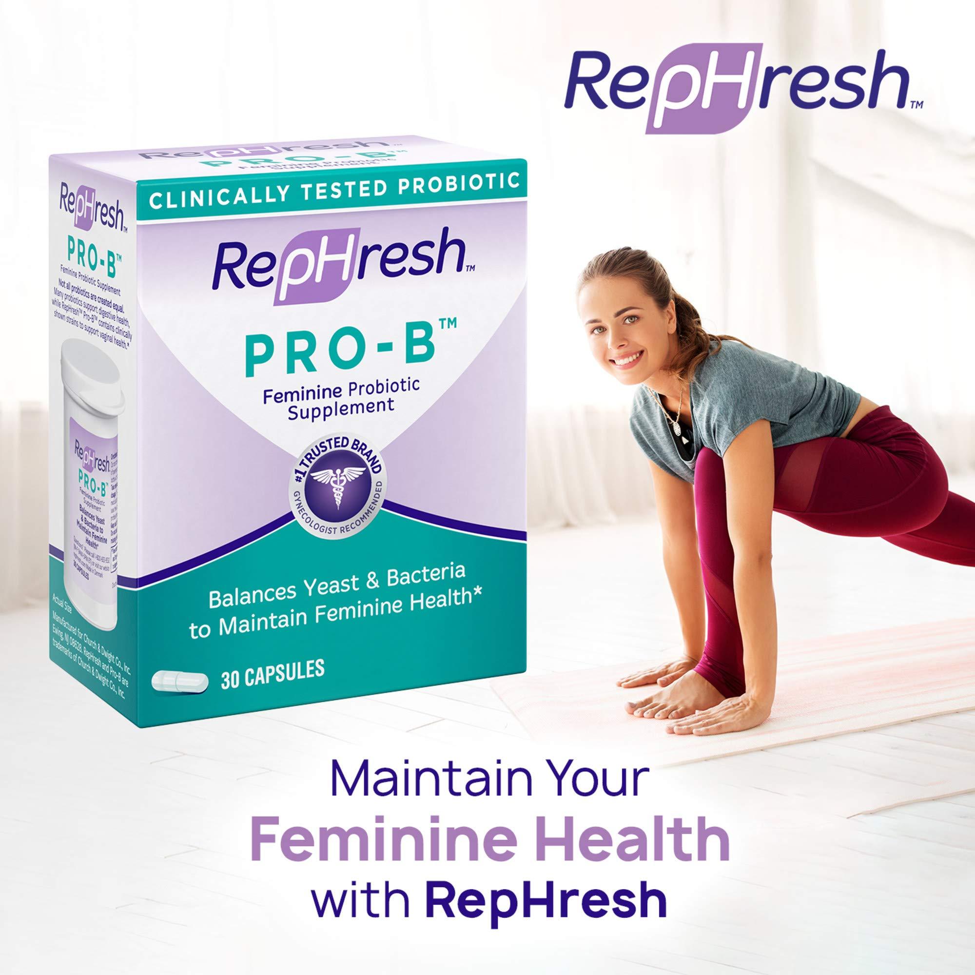Rephresh RepHresh Pro-B Probiotic Supplement for Women, 30 Oral Capsules