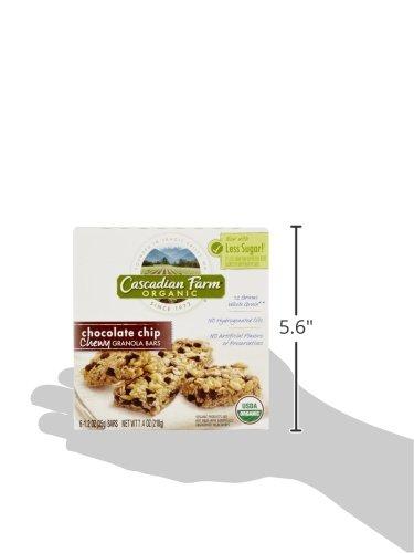 Cascadian Farm Cascadian Farm Organic Chocolate Chip Chewy Granola Bars, 6 Bars, 7.4 oz