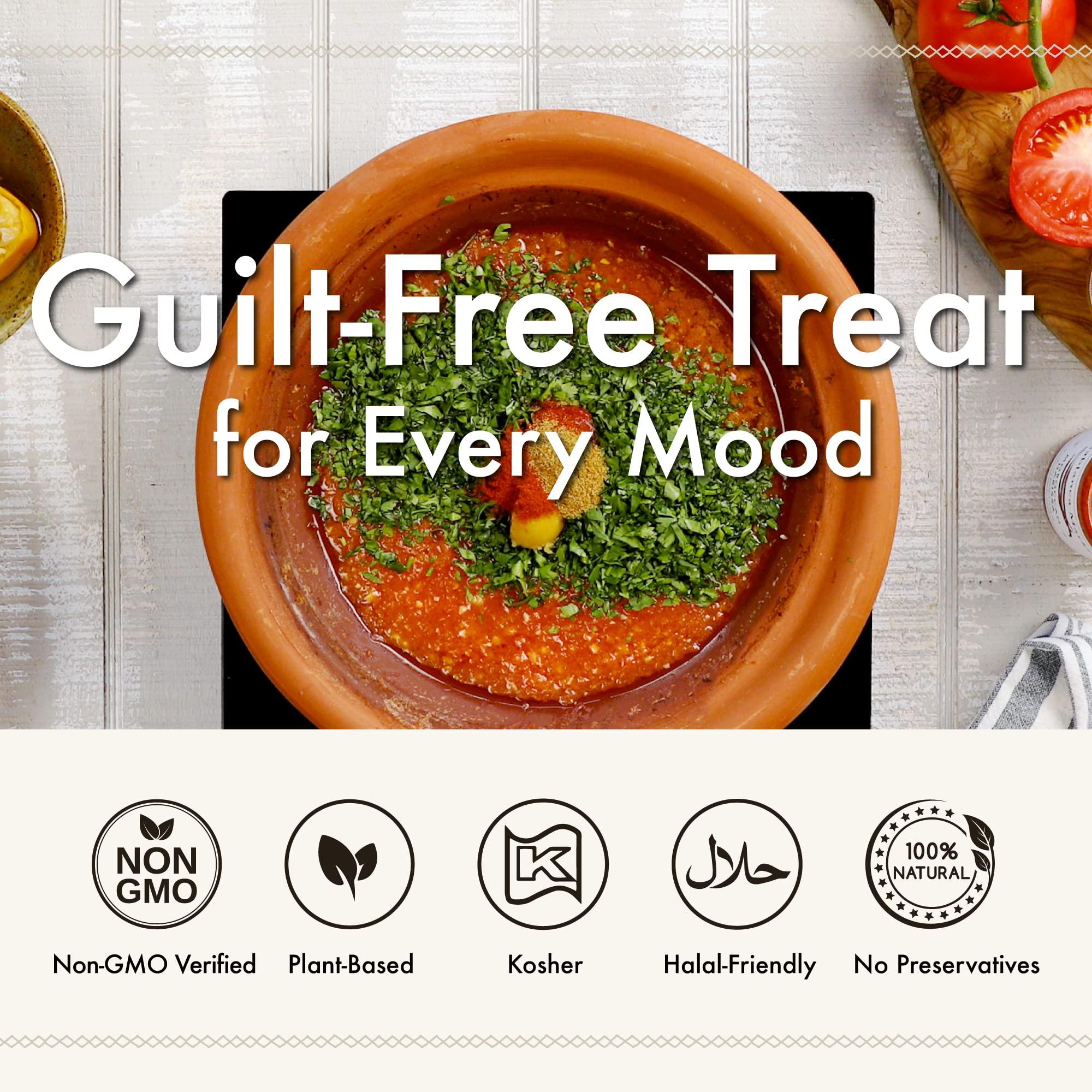 Casablanca Market Casablanca Market Harissa Gourmet Hot Sauce –Harissa Sauce – Moroccan North African Spice Best Hot Sauce Gift Harissa Seasoning – Harissa Spice Red Hot Sauce – Harissa Paste Hot Sauces (10.5oz)