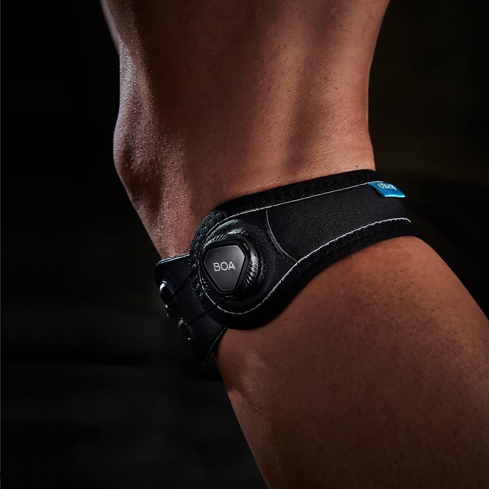 SOZO SOZO Boa Micro Adjustable Knee Brace/Support/Bandage for Knee Injury, Pain, Meniscus Tear, ACL and Arthritis. Knee Support Brace with Patella Gel Pad (Medium)