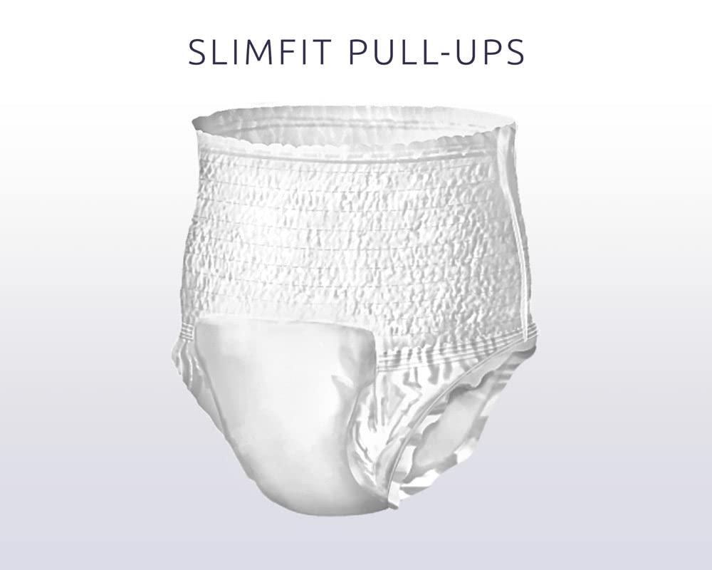 Underx UnderX Adult Disposable Incontinence Underwear Maximum Absorbency Pull Ups, Absorbs 8 Cups of Liquid, Overnight Pullups Comfort, Leak Protection, Soft Latex-Free Diaper (Medium,80 Count)