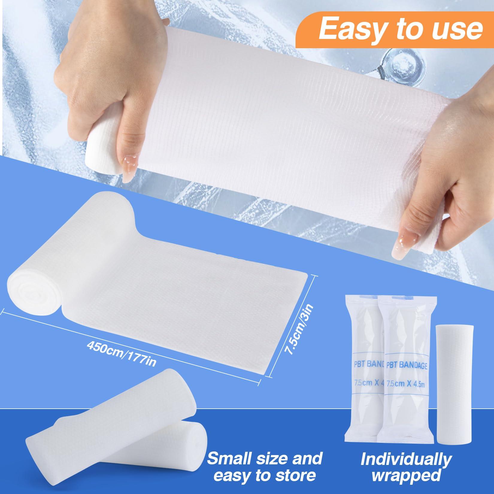 MAQIHAN MAQIHAN Gauze Bandage Rolls - 20PACK Gauze Rolls Gauze Bandage Wrap Gauze Wrap Rolled Gauze First Aid Wrap Wound Care Kit Individually Wrapped
